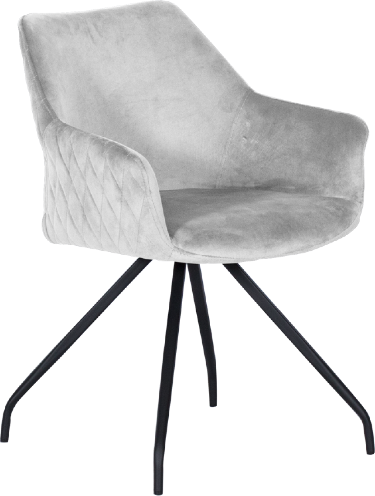 Трапезен стол KENDAL - светлосив BF 2на ниска цена с бърза доставка - BestPC.BG