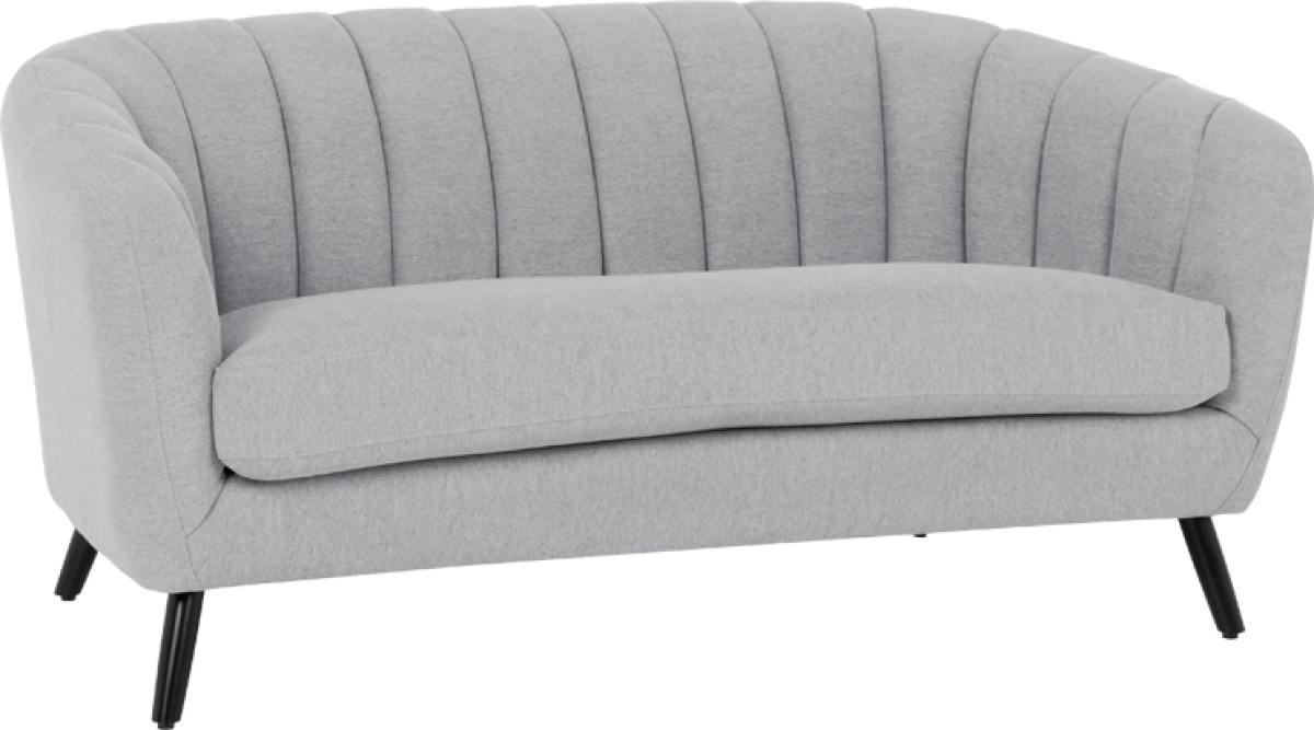 Двуместно канапе GRETA - светлосив FRна ниска цена с бърза доставка - BestPC.BG