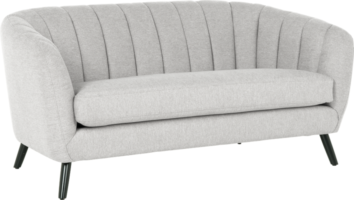 Двуместно канапе GRETA - светлосив POна ниска цена с бърза доставка - BestPC.BG