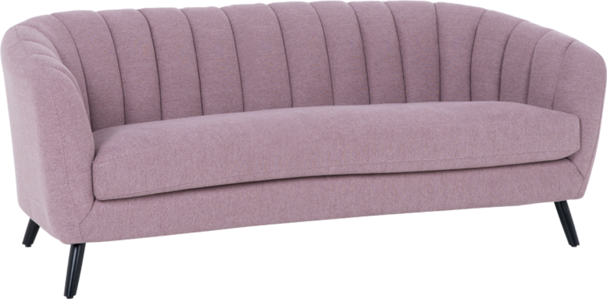 Триместно канапе GRETA - розов FRна ниска цена с бърза доставка - BestPC.BG