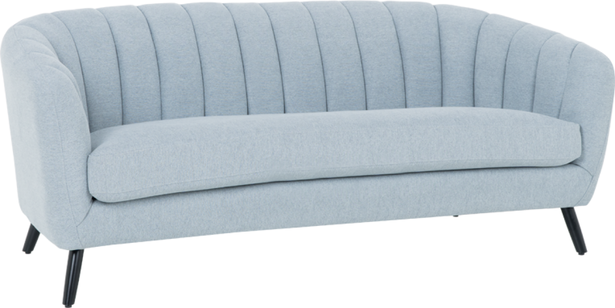 Триместно канапе GRETA - светлосин FRна ниска цена с бърза доставка - BestPC.BG