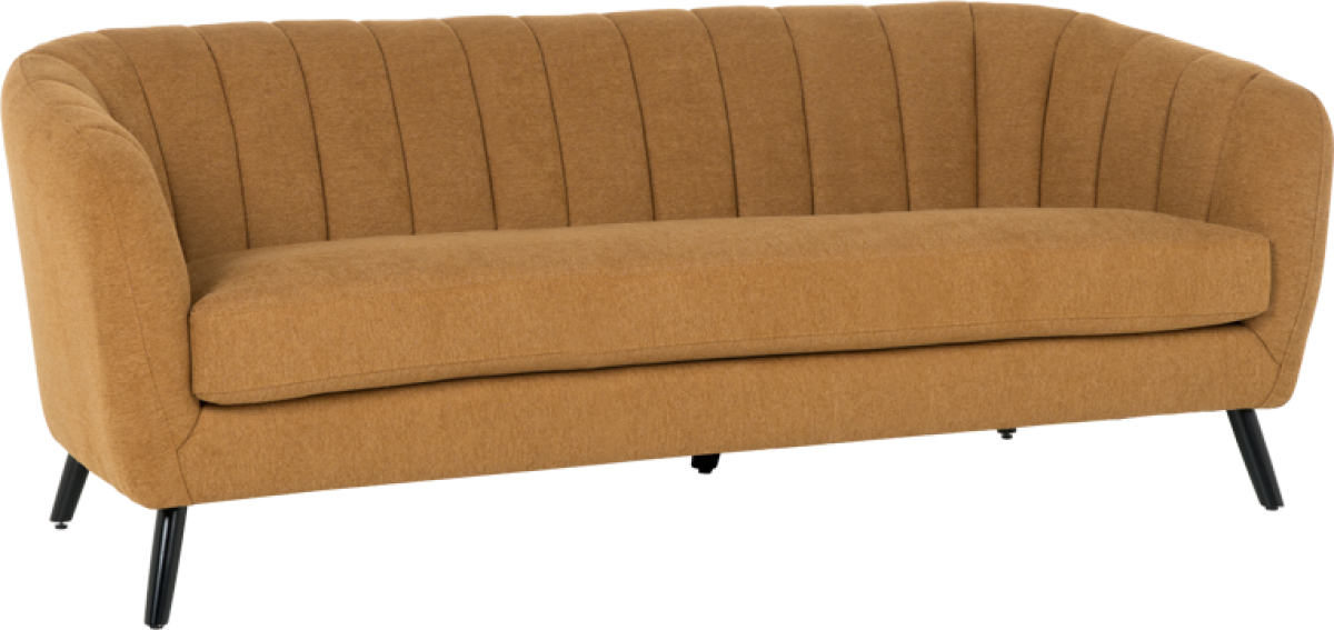 Триместно канапе GRETA - оранжев POна ниска цена с бърза доставка - BestPC.BG