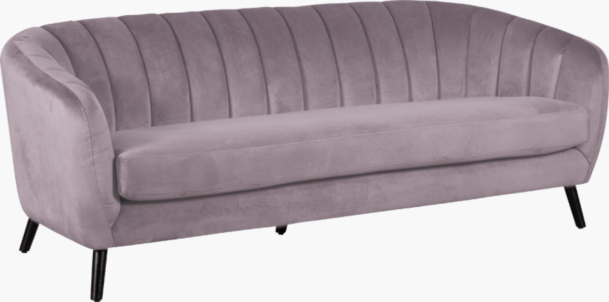 Триместно канапе GRETA - бебешко розово HLRна ниска цена с бърза доставка - BestPC.BG