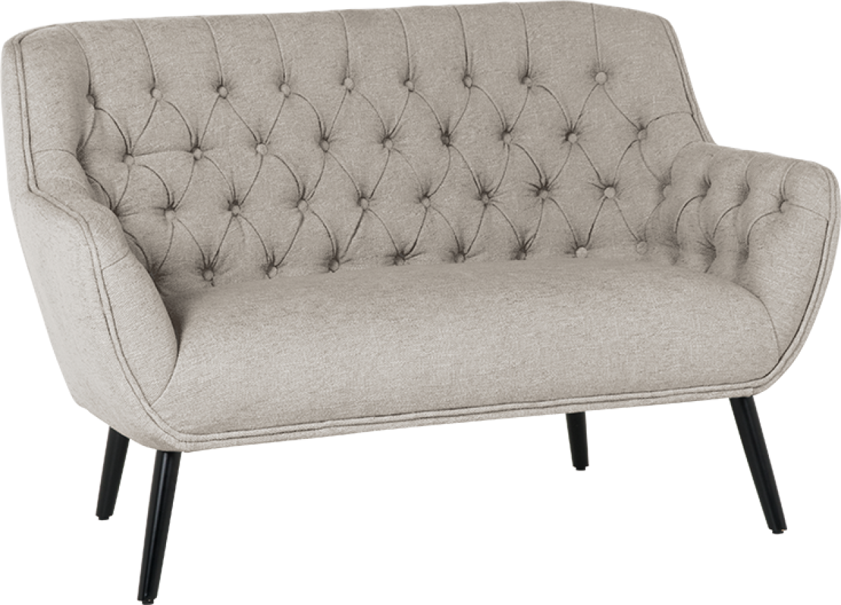 Двуместно канапе BERGEN - бежов SJна ниска цена с бърза доставка - BestPC.BG