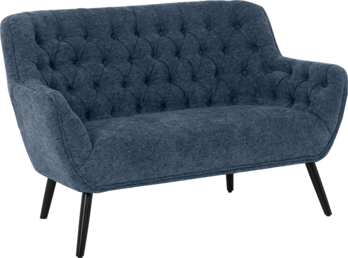 Двуместно канапе BERGEN - син SJна ниска цена с бърза доставка - BestPC.BG