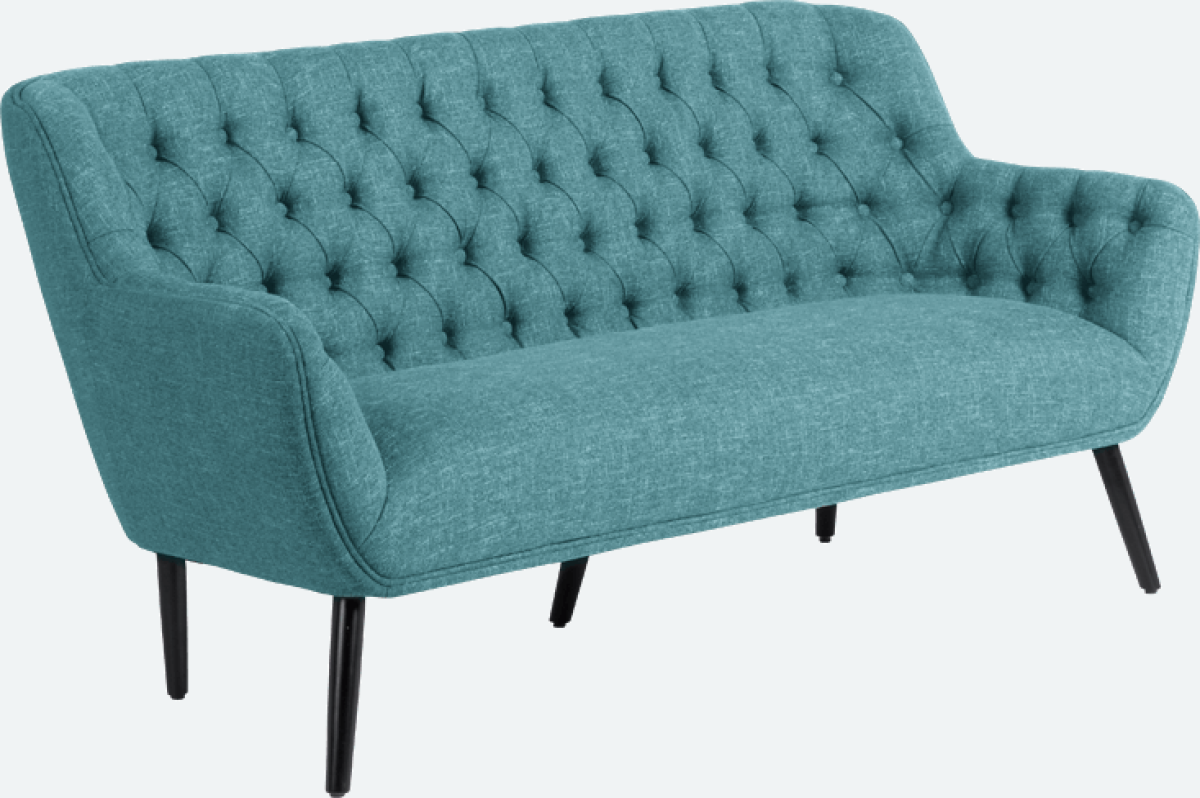 Триместно канапе BERGEN - морскосин HEна ниска цена с бърза доставка - BestPC.BG