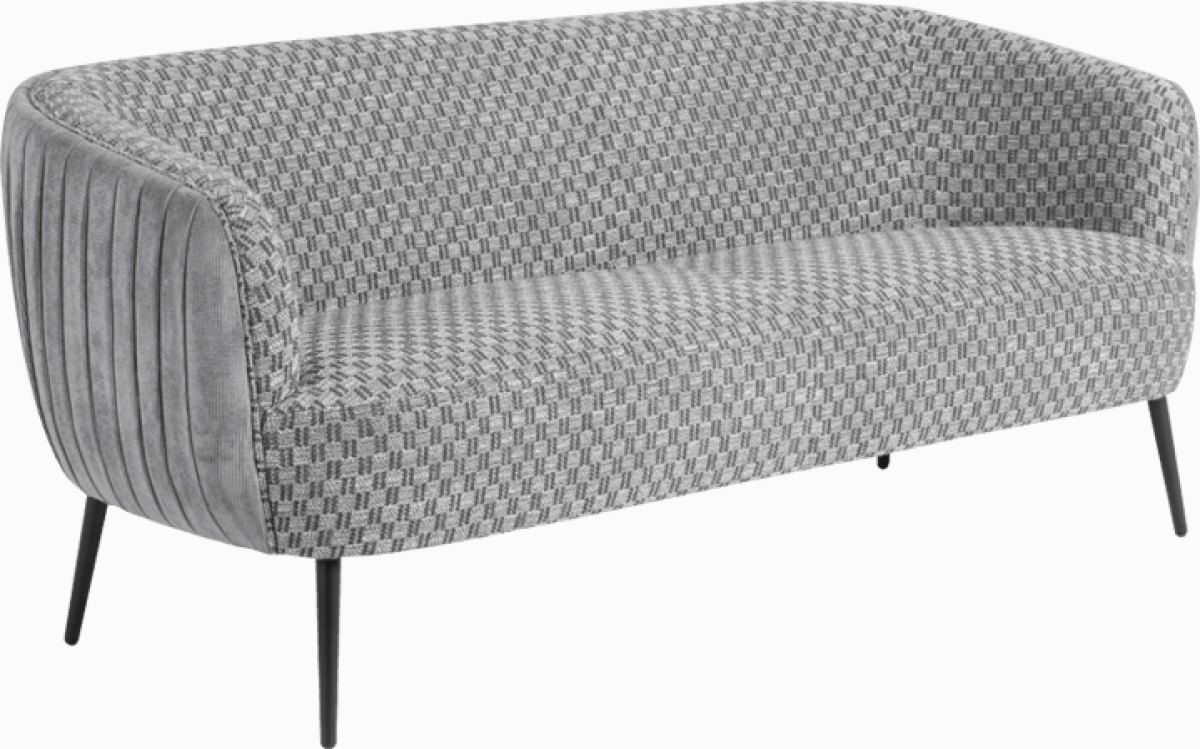 Триместно канапе INGE - сиво KVна ниска цена с бърза доставка - BestPC.BG