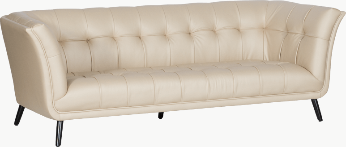 Триместно канапе LENA - крем 11на ниска цена с бърза доставка - BestPC.BG