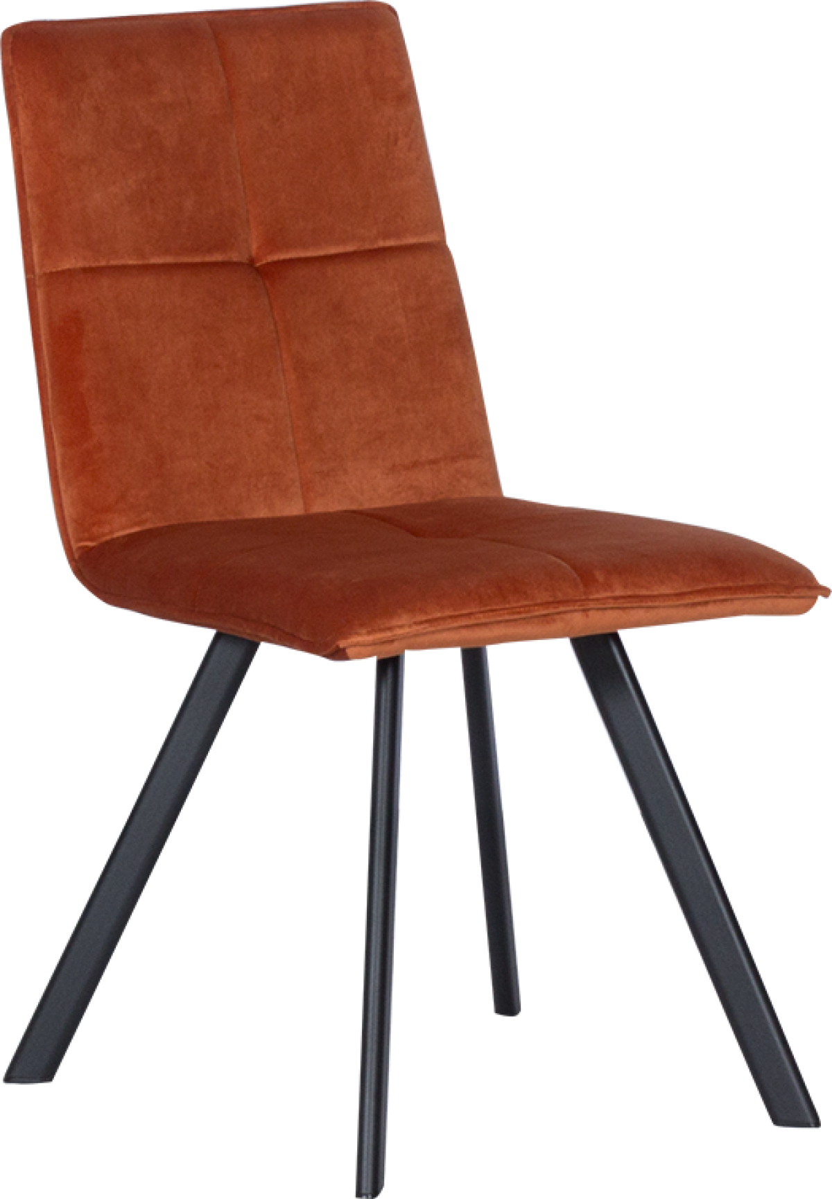 Трапезен стол Carmen 516 X - оранжевна ниска цена с бърза доставка - BestPC.BG