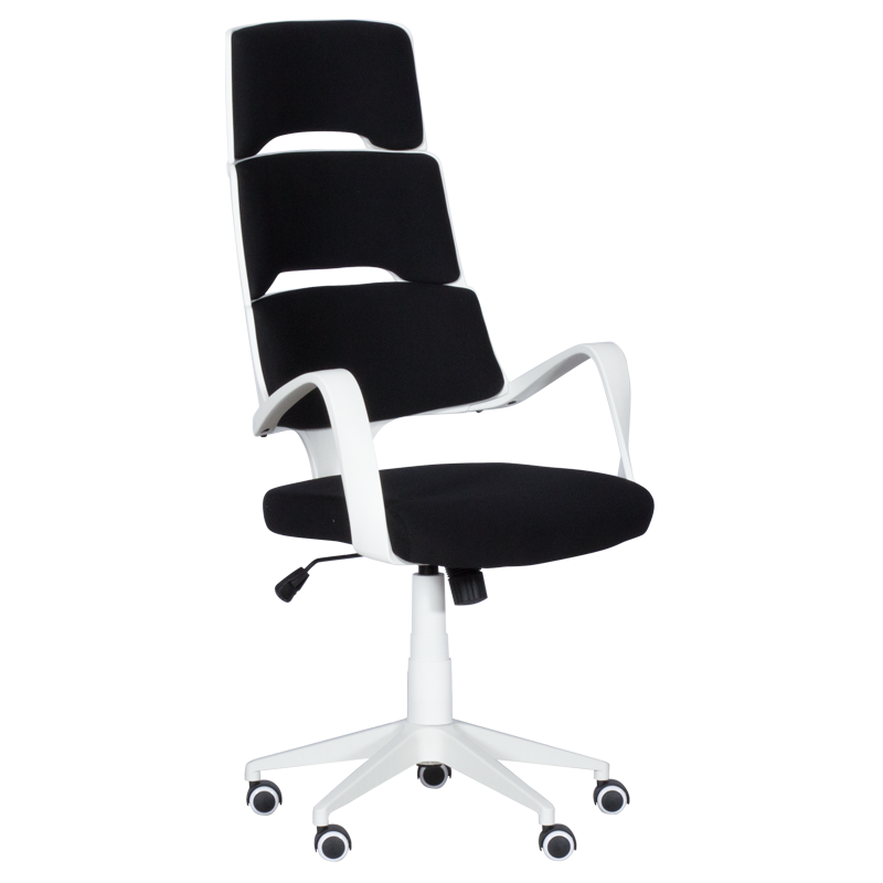 Президентски офис стол Carmen 7521-2 - черенна ниска цена с бърза доставка - BestPC.BG