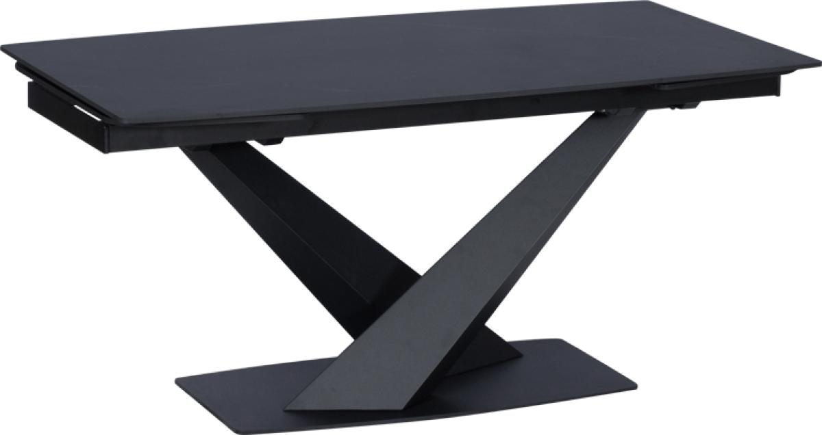 Разтегателна трапезна маса PLOCK - чернана ниска цена с бърза доставка - BestPC.BG