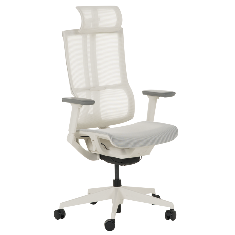 Ергономичен стол Carmen 7574 - кремна ниска цена с бърза доставка - BestPC.BG