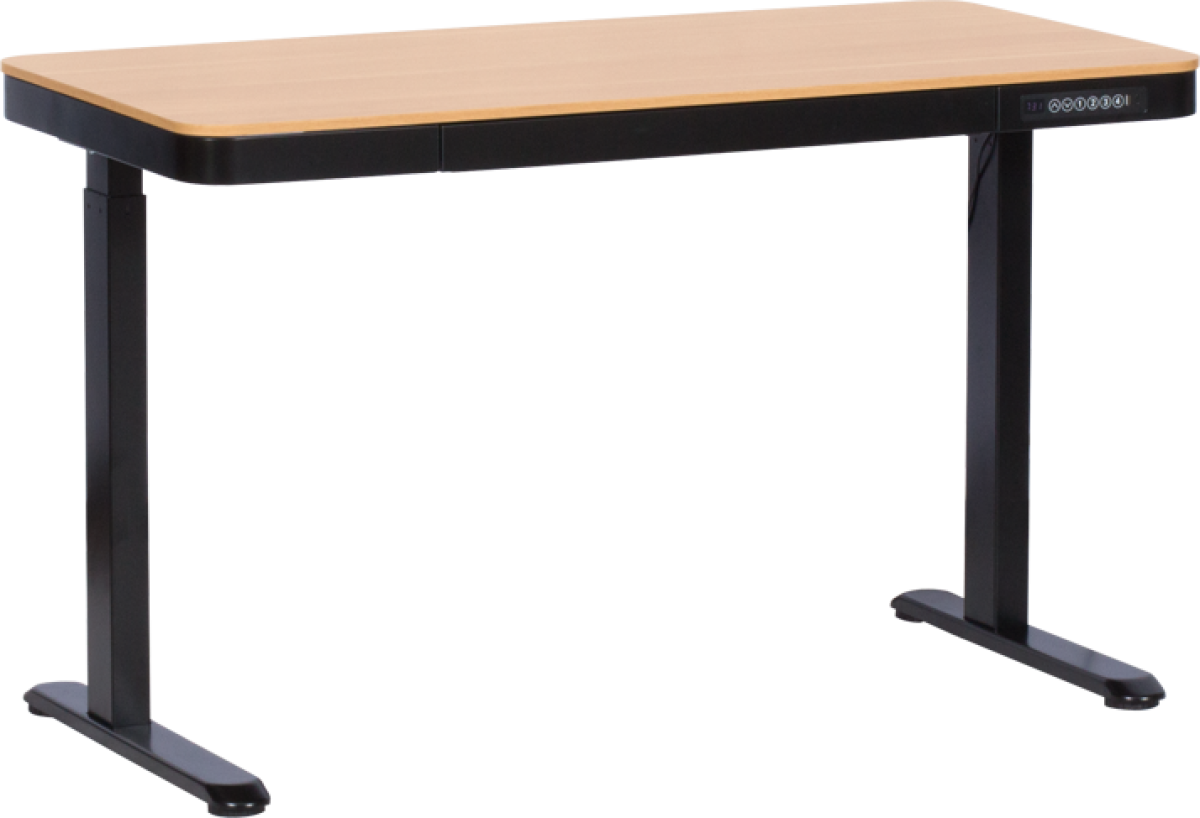 Бюро Ергономично регулируемо бюро Carmen CR-118 E - бук-черенна ниска цена с бърза доставка - BestPC.BG