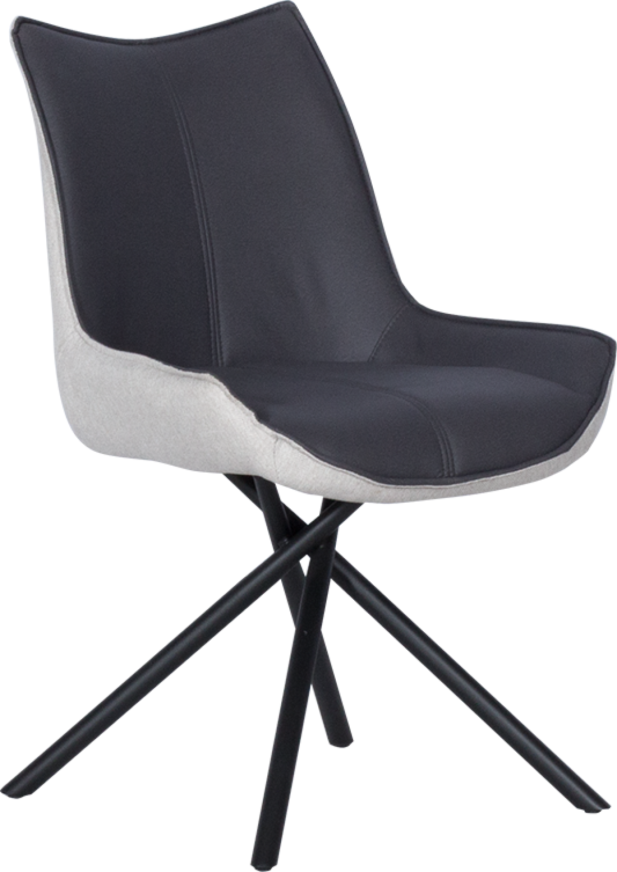 Трапезен стол HALTON - сив DX 0314на ниска цена с бърза доставка - BestPC.BG