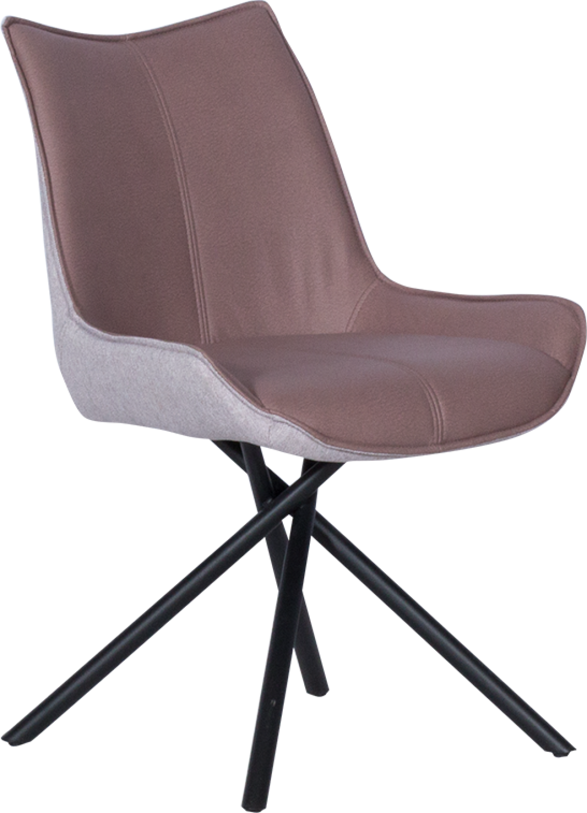 Трапезен стол HALTON - кафяв DX-035на ниска цена с бърза доставка - BestPC.BG