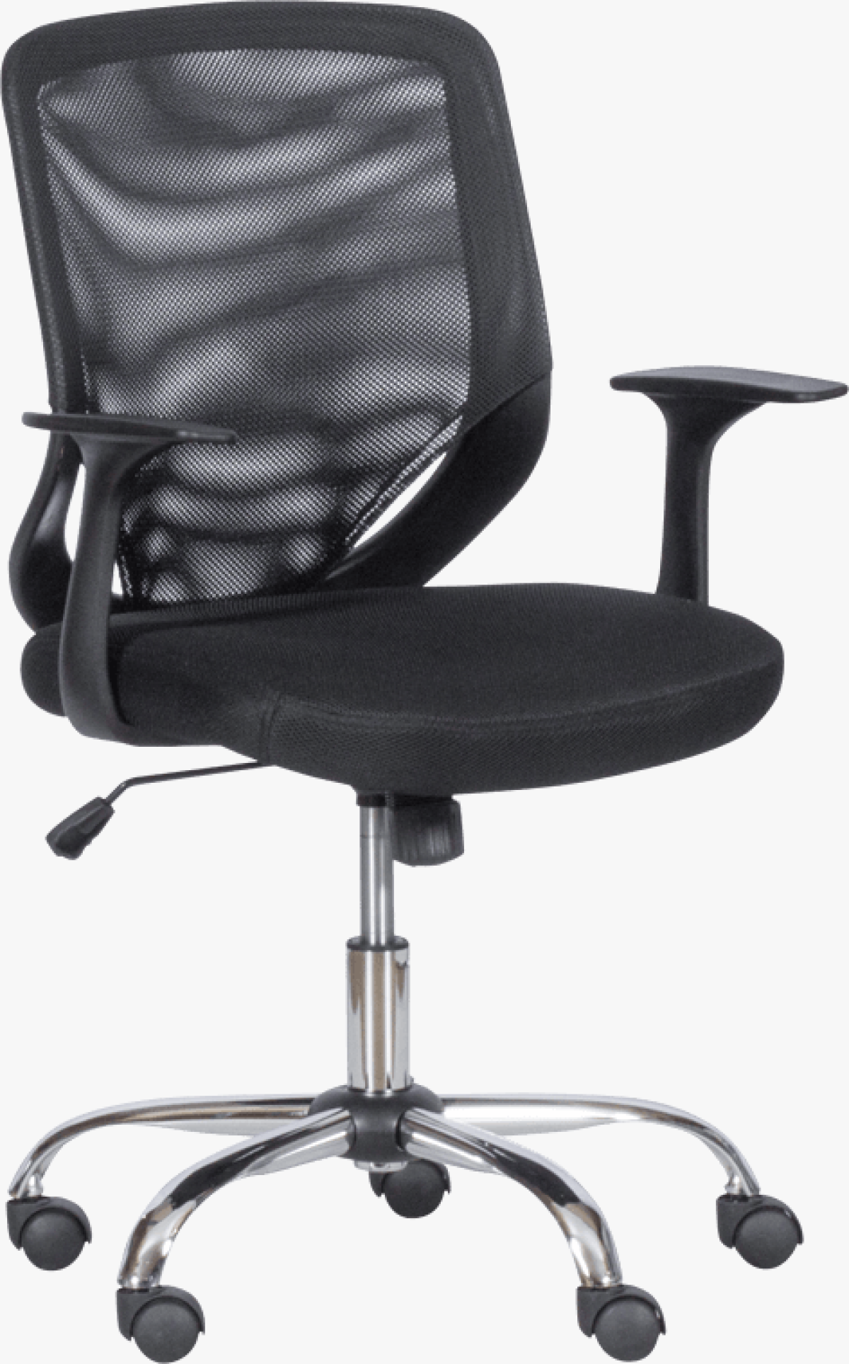 Работен офис стол Carmen 7053 - черенна ниска цена с бърза доставка - BestPC.BG