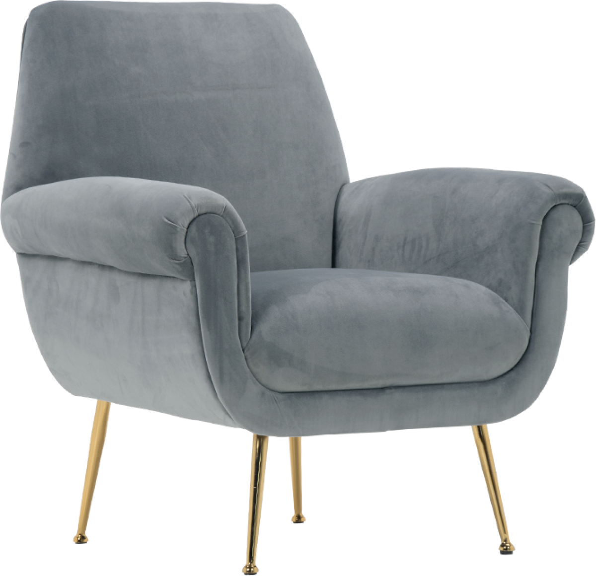 Кресло HILDA - сив Vна ниска цена с бърза доставка - BestPC.BG