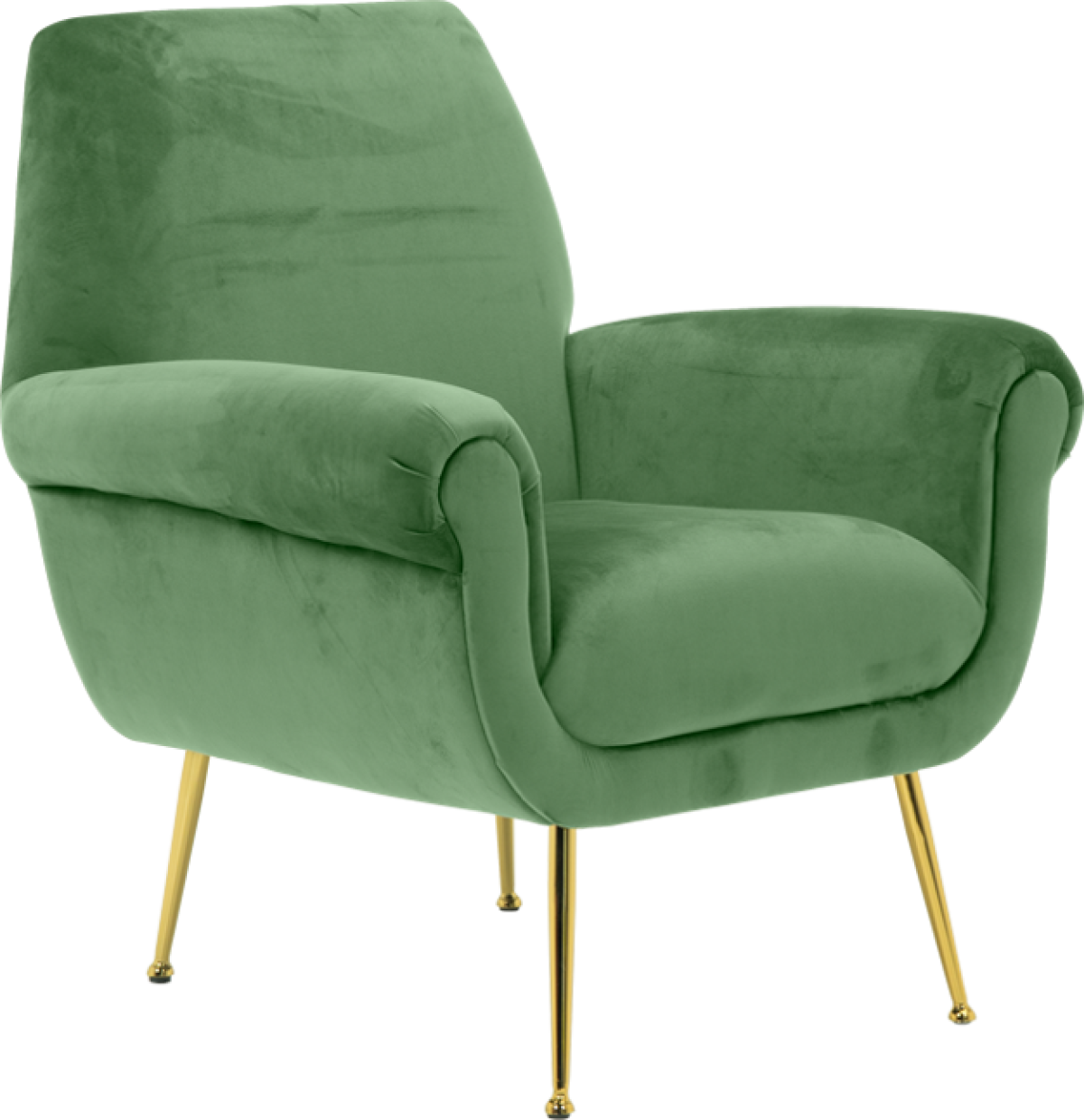 Кресло HILDA - резеда Vна ниска цена с бърза доставка - BestPC.BG