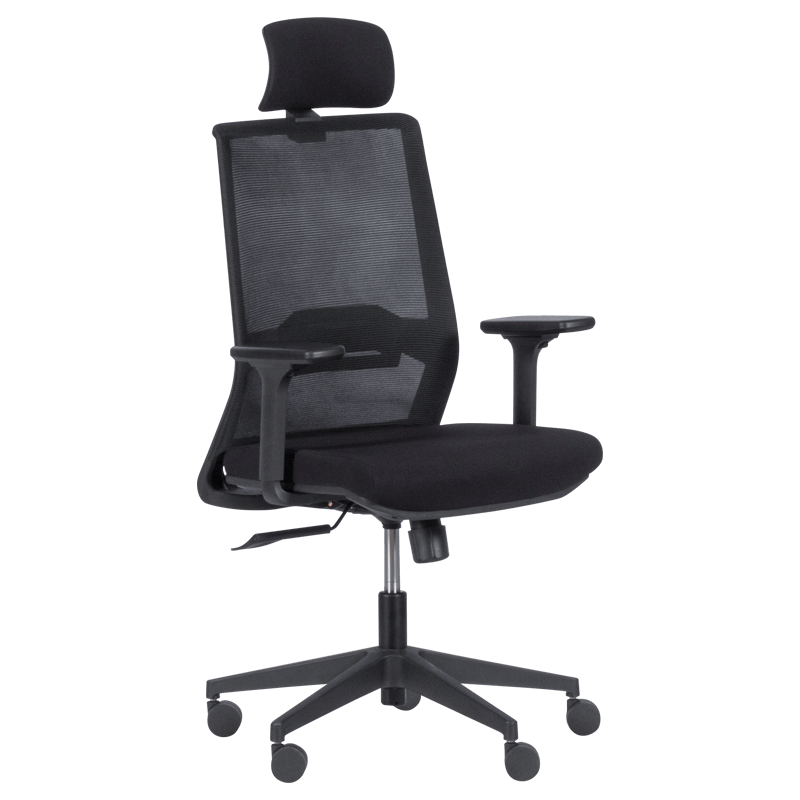 Президентски офис стол Carmen 7566 - черенна ниска цена с бърза доставка - BestPC.BG