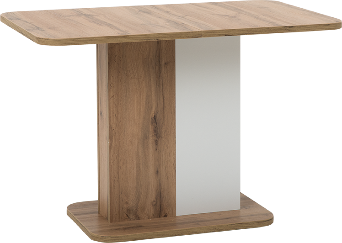 Разтегателна трапезна маса NEXT дъб вотан - бялна ниска цена с бърза доставка - BestPC.BG
