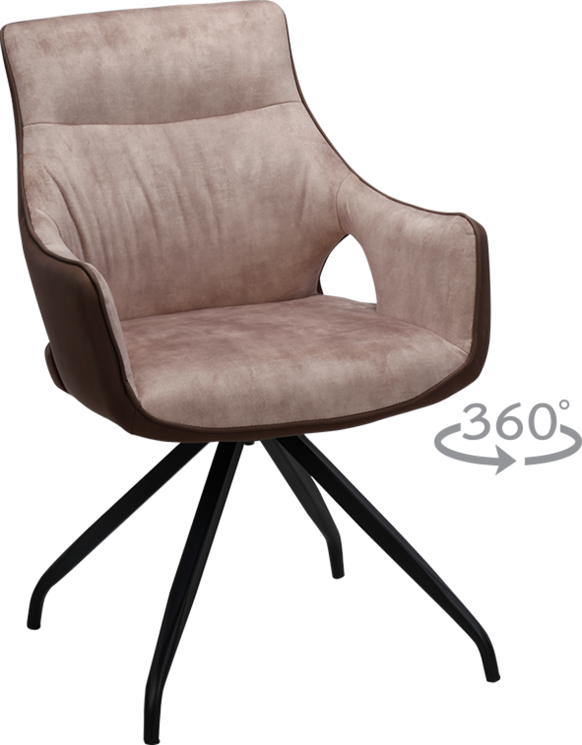 Трапезен стол DUDLEY - бежов MJ 1на ниска цена с бърза доставка - BestPC.BG