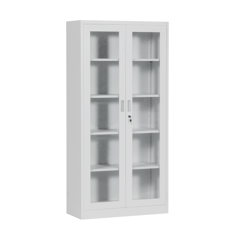 Метален шкаф Carmen CR-1238 E L - сивна ниска цена с бърза доставка - BestPC.BG