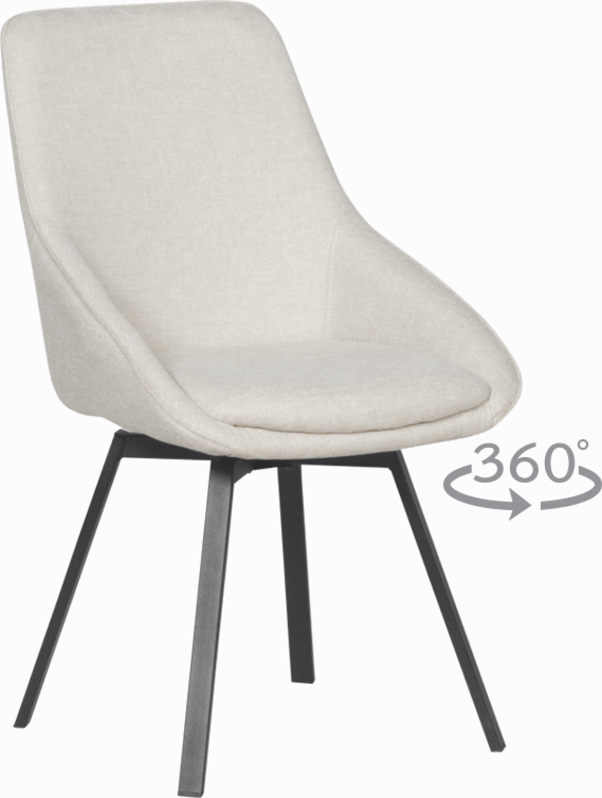 Трапезен стол WIGAN - шампанско BF 5на ниска цена с бърза доставка - BestPC.BG