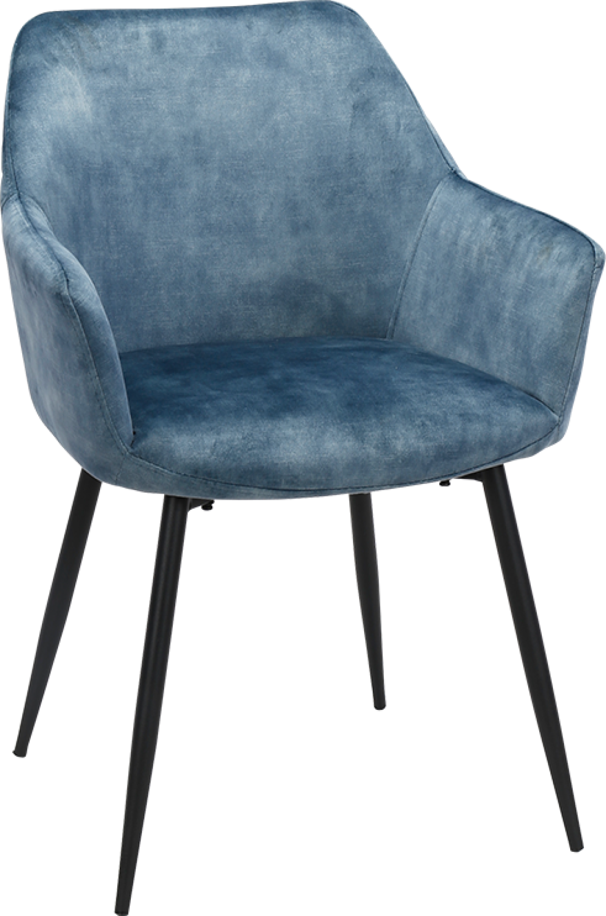 Трапезен стол TIPTON - син MJ 1на ниска цена с бърза доставка - BestPC.BG