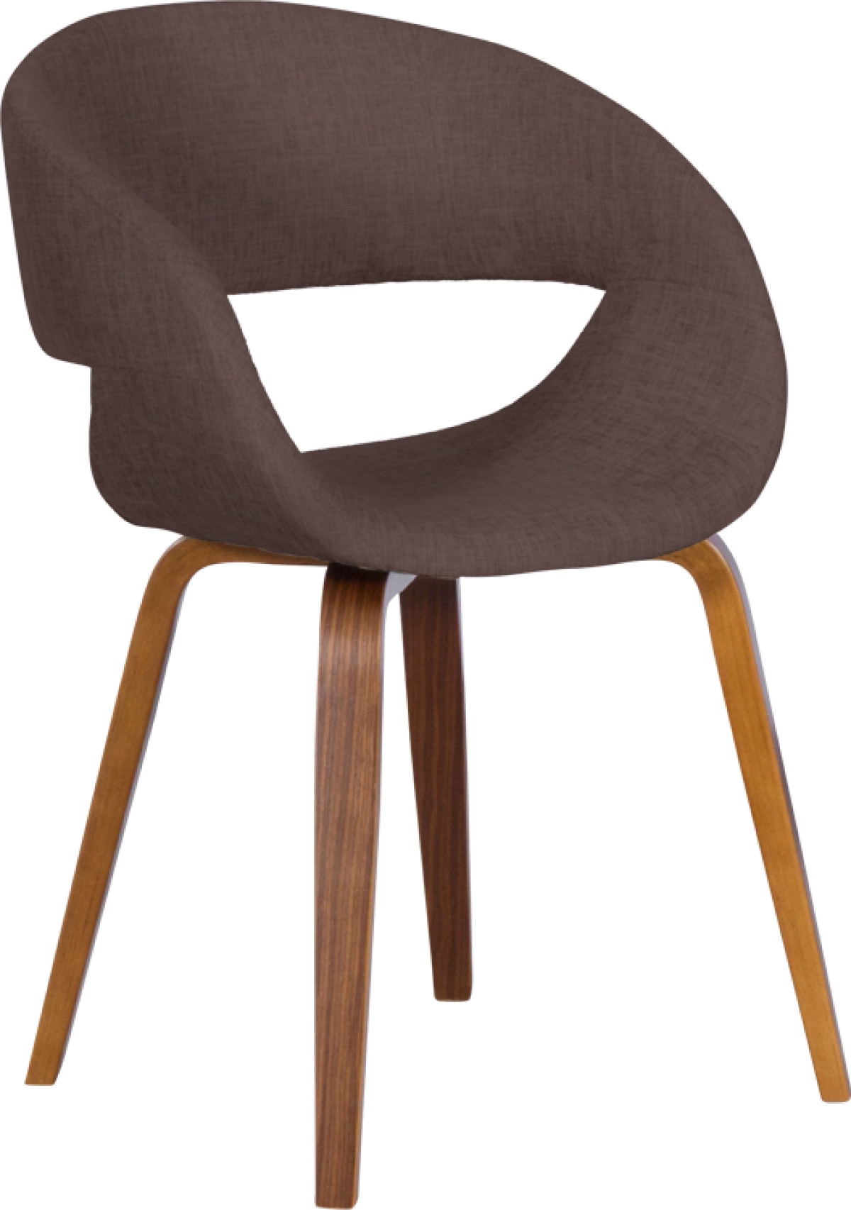 Трапезен стол Carmen 9975 - орех - кафявна ниска цена с бърза доставка - BestPC.BG