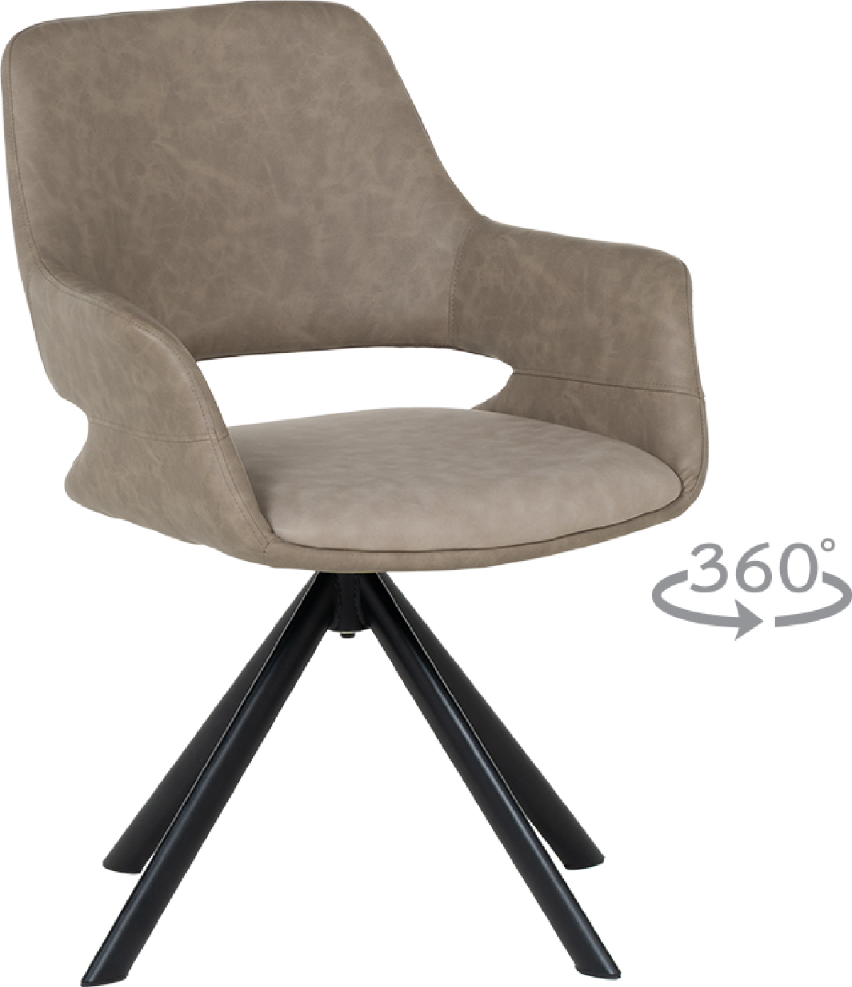 Трапезен стол DEVON - светлобежов SF 2на ниска цена с бърза доставка - BestPC.BG