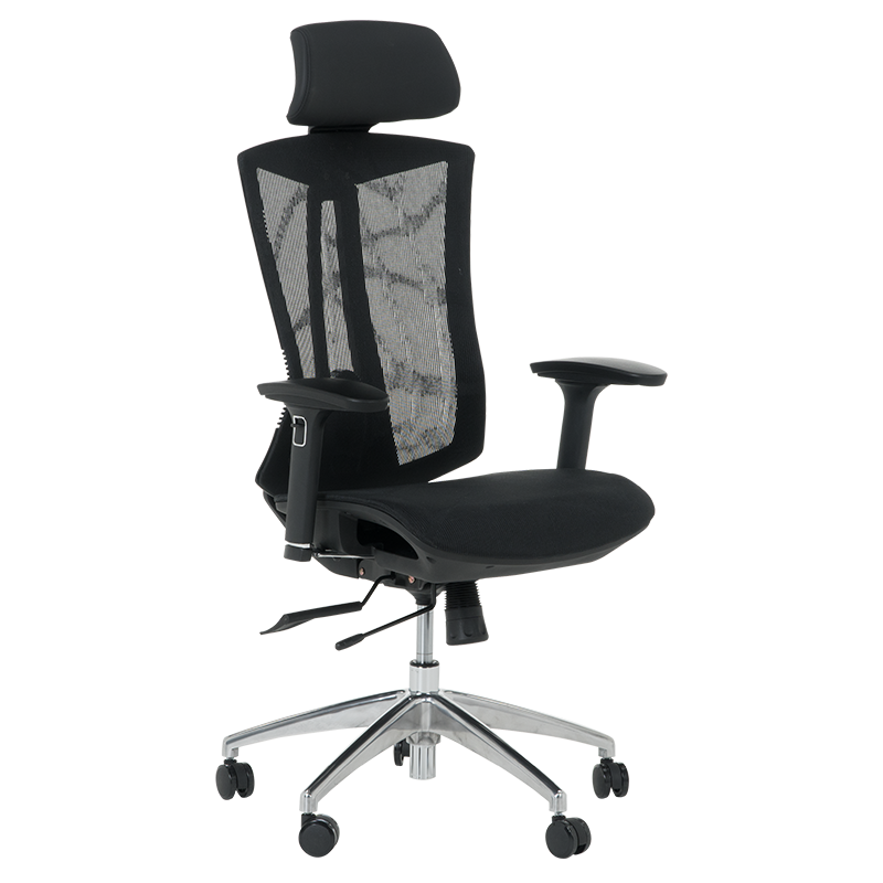 Ергономичен стол Carmen 7577 - черенна ниска цена с бърза доставка - BestPC.BG