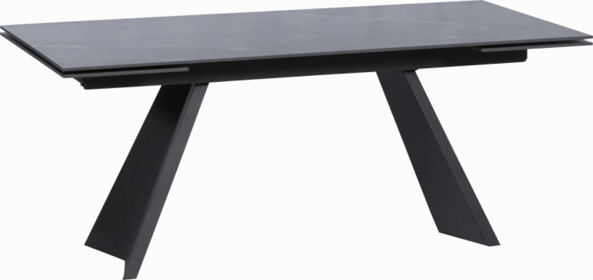 Разтегателна трапезна маса GLOGOW - чернана ниска цена с бърза доставка - BestPC.BG