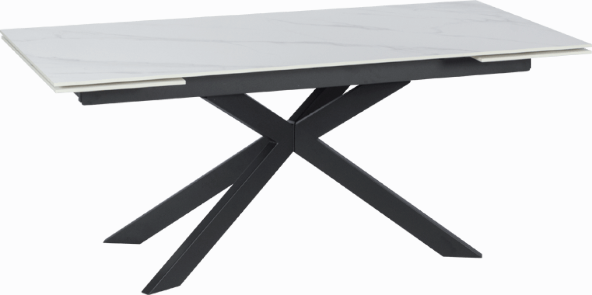 Разтегателна трапезна маса ELK - бялана ниска цена с бърза доставка - BestPC.BG