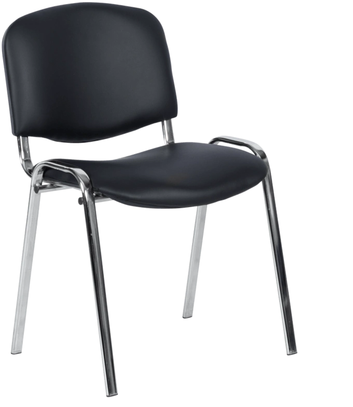 Посетителски стол Carmen 1135-1 LUX - черен Nна ниска цена с бърза доставка - BestPC.BG