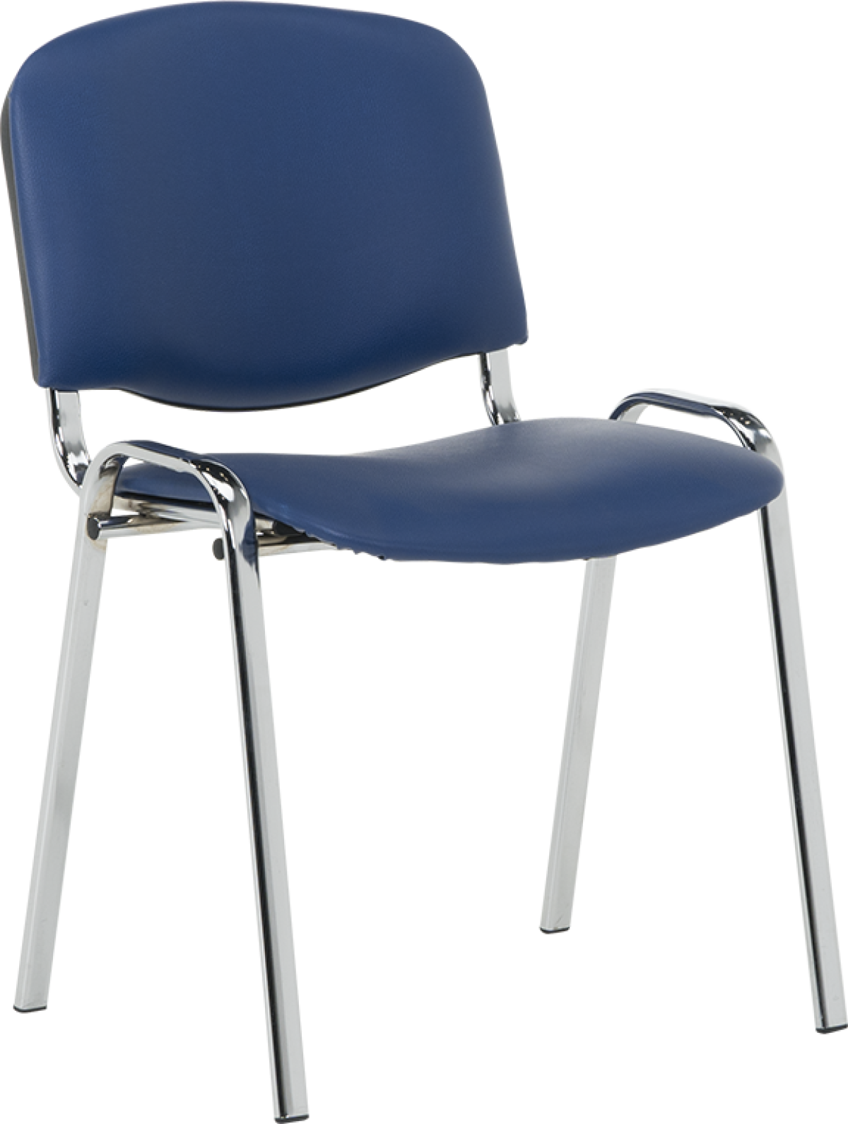 Посетителски стол Carmen 1135-1 LUX - тъмносин SCна ниска цена с бърза доставка - BestPC.BG