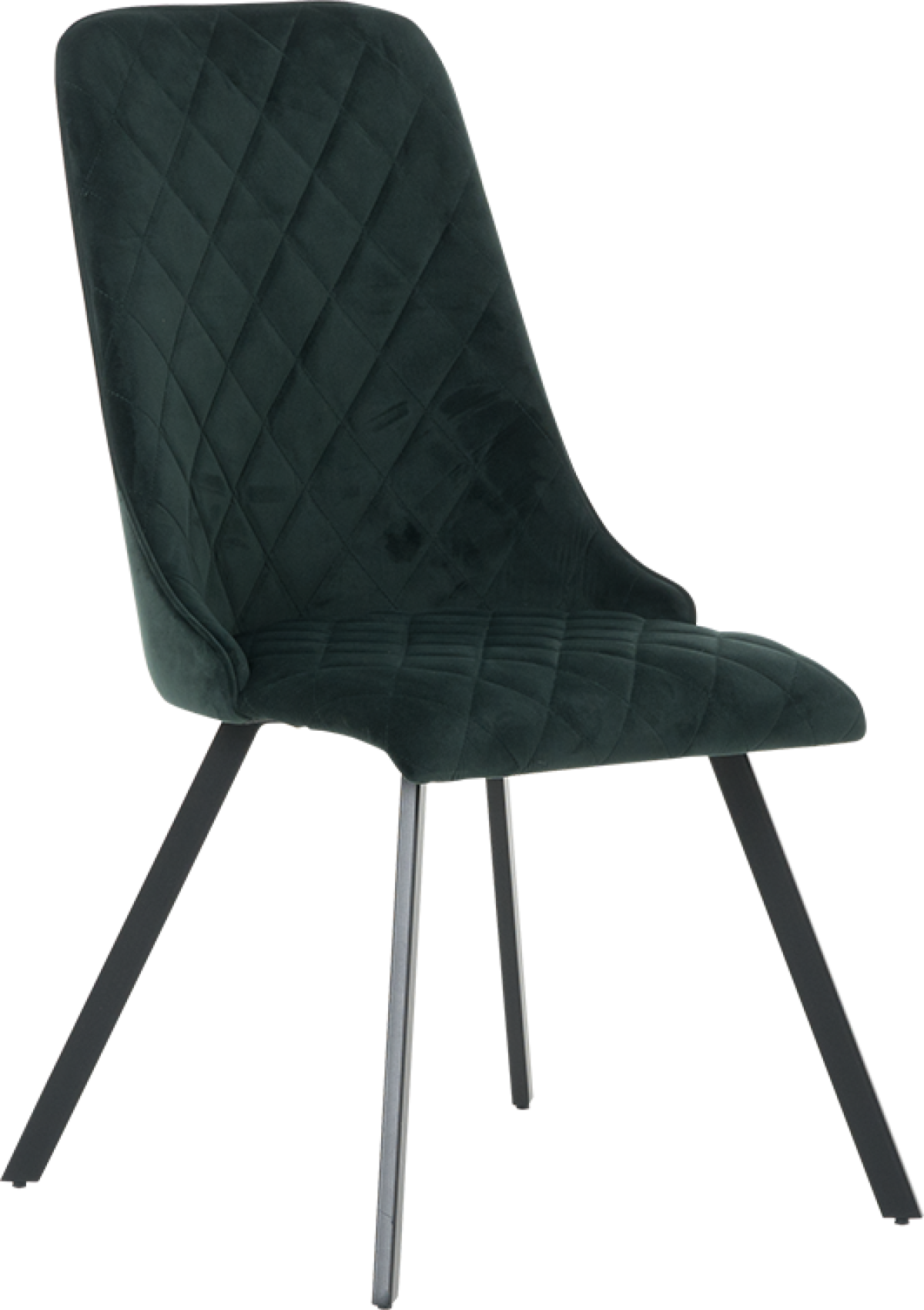 Трапезен стол ATLANTA - тъмнозеленна ниска цена с бърза доставка - BestPC.BG