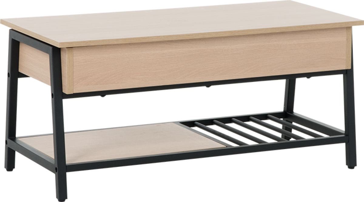 Холна маса с повдигащ механизъм DALLAS - дъб сономана ниска цена с бърза доставка - BestPC.BG