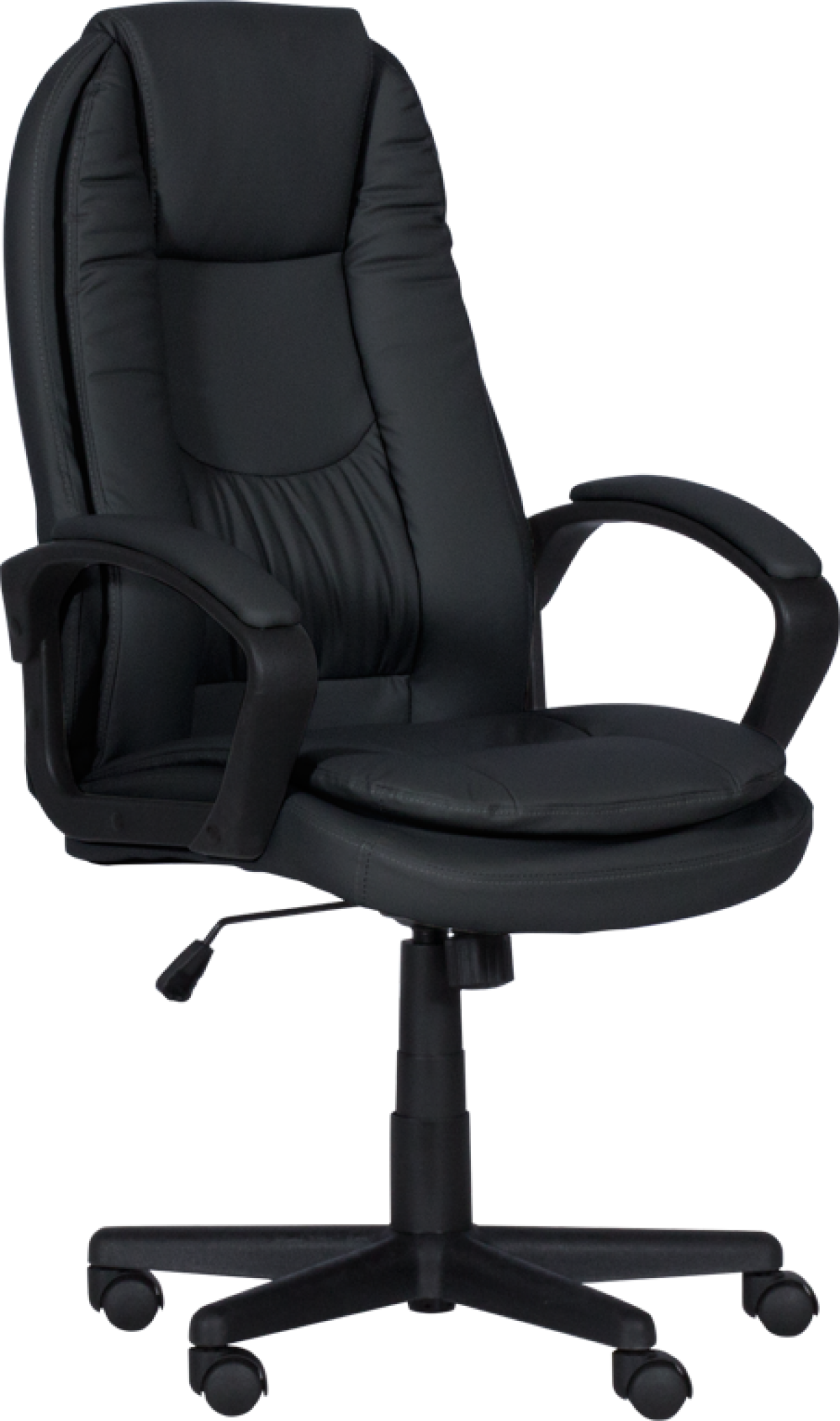 Президентски офис стол Carmen 6682-1 - черенна ниска цена с бърза доставка - BestPC.BG