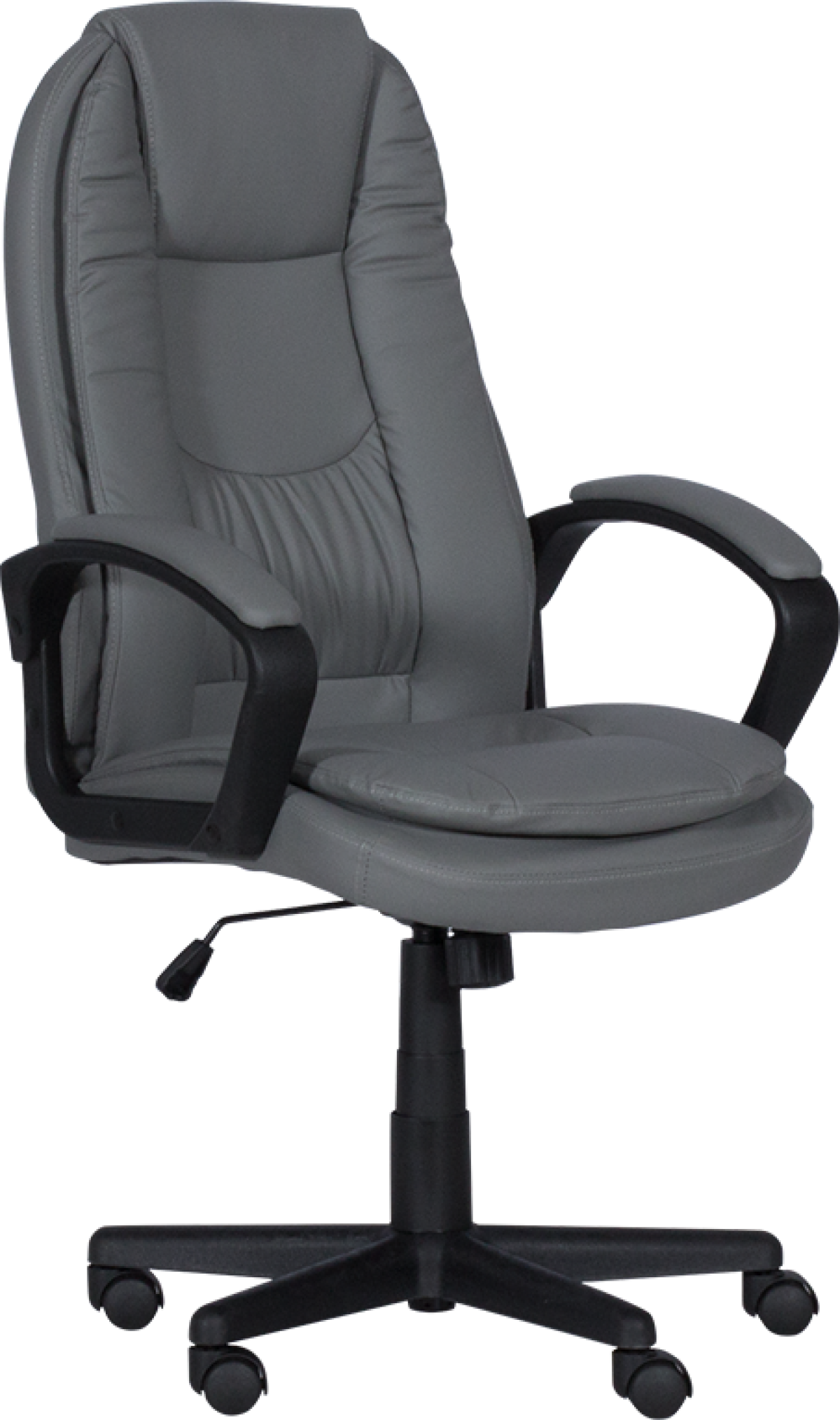 Президентски офис стол Carmen 6682-1 - сивна ниска цена с бърза доставка - BestPC.BG