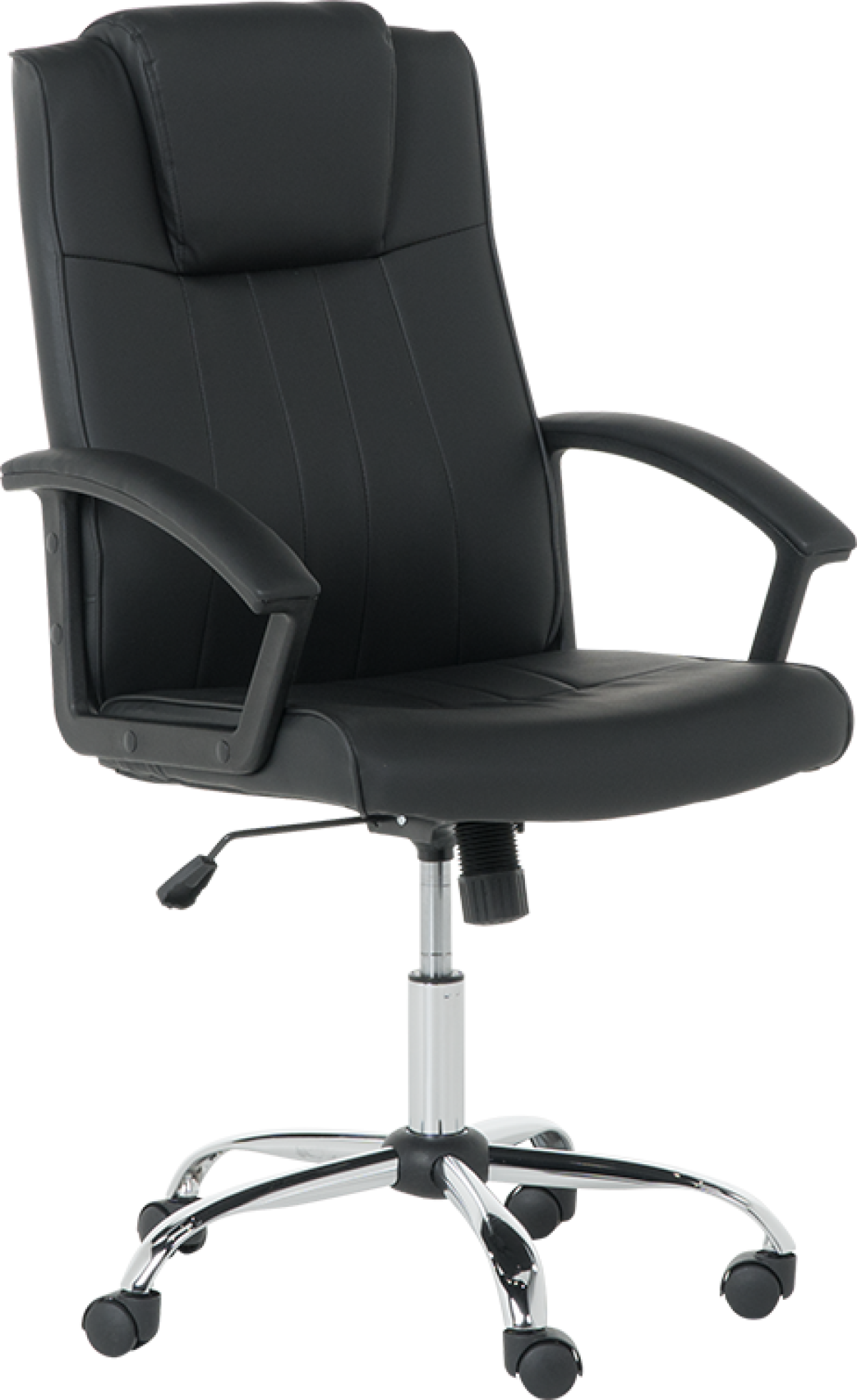 Президентски офис стол Carmen 6076-2 - черенна ниска цена с бърза доставка - BestPC.BG