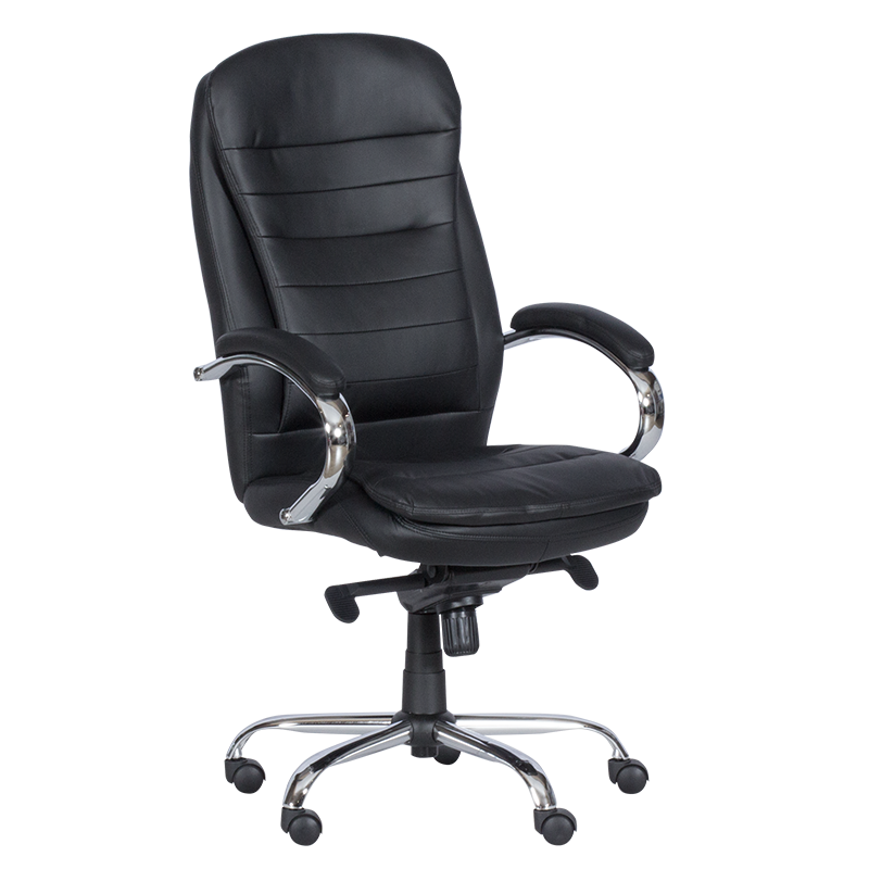 Президентски офис стол Carmen 6113 M - черенна ниска цена с бърза доставка - BestPC.BG