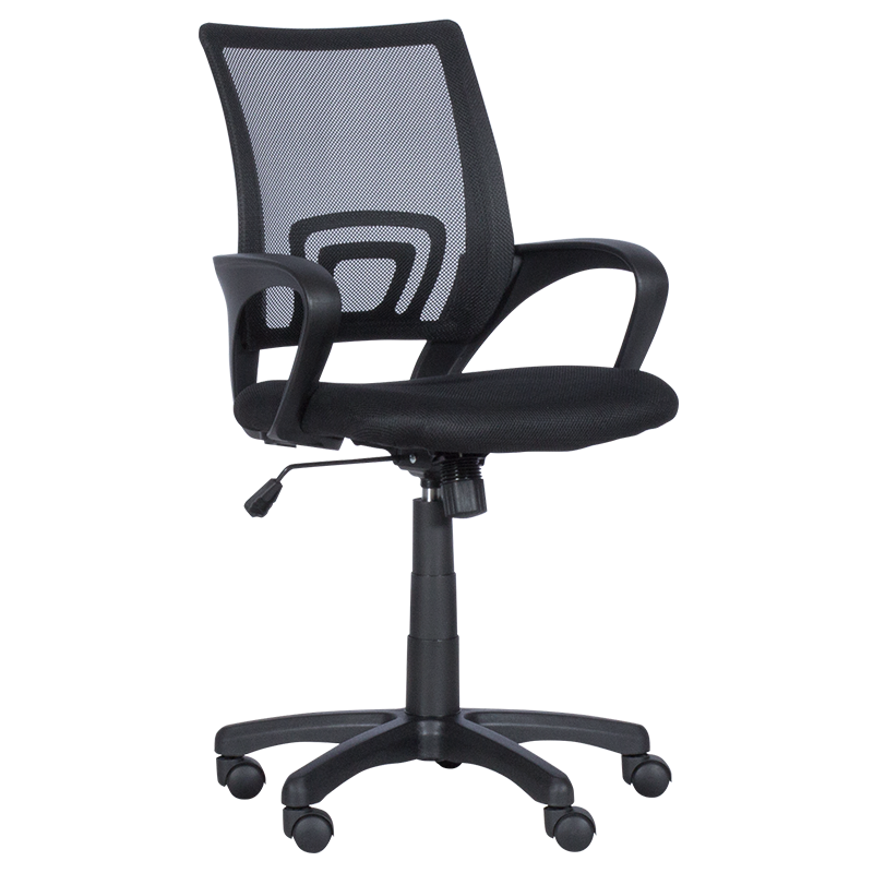 Работен офис стол Carmen 7050-1 - черенна ниска цена с бърза доставка - BestPC.BG