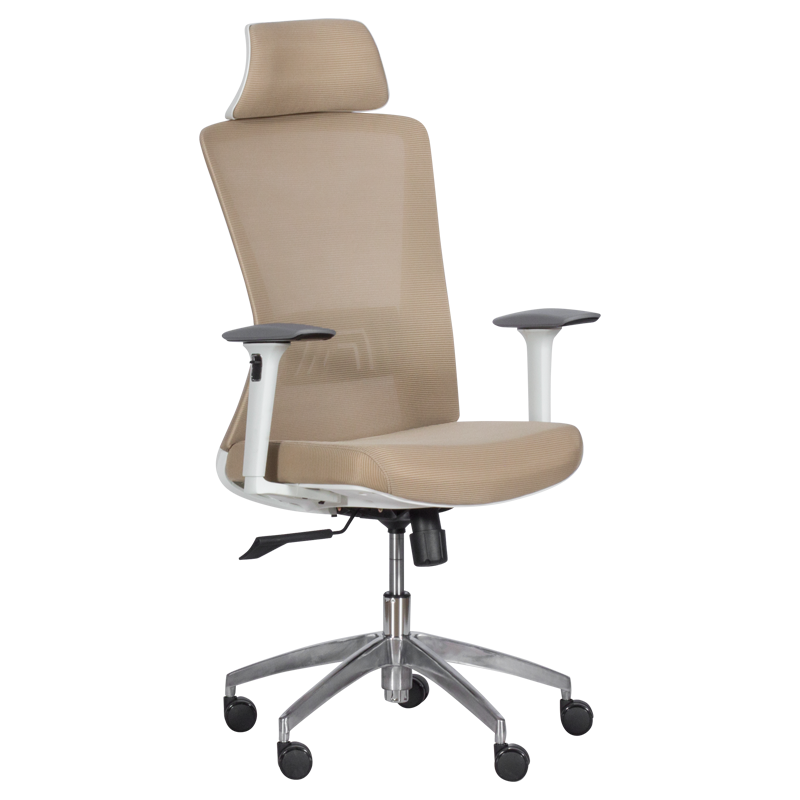 Ергономичен стол Carmen 7542 W - бежовна ниска цена с бърза доставка - BestPC.BG