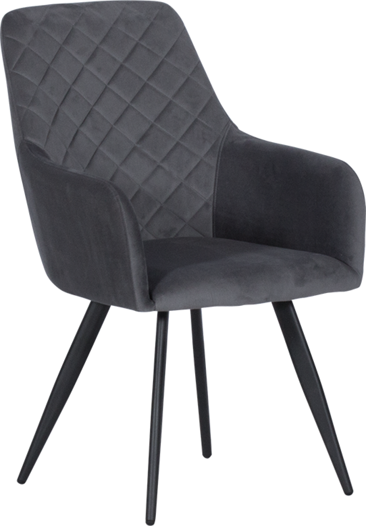 Трапезен стол ETON P - тъмносив HLRна ниска цена с бърза доставка - BestPC.BG