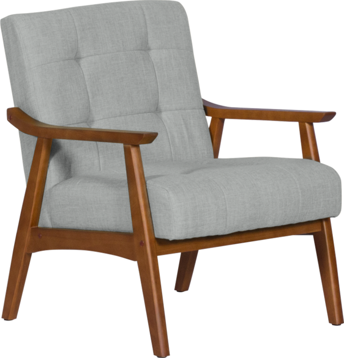 Кресло LEO - орех - сивна ниска цена с бърза доставка - BestPC.BG