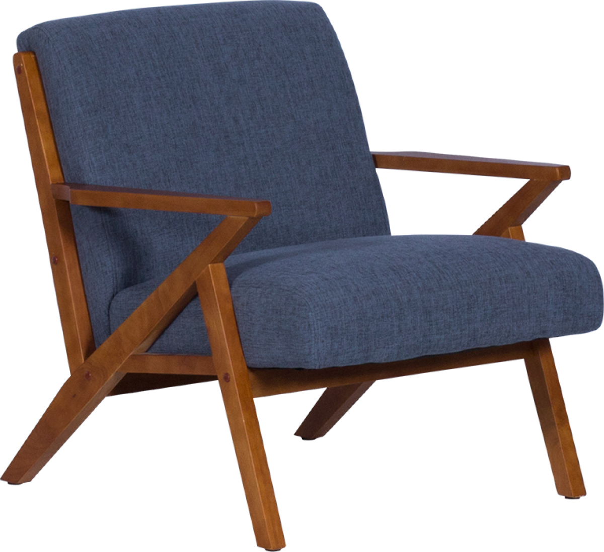 Кресло MAURO - орех - синна ниска цена с бърза доставка - BestPC.BG