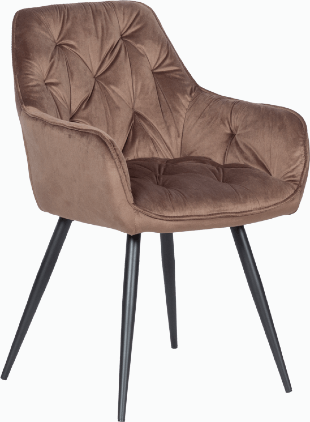 Трапезен стол LATINA - кафявна ниска цена с бърза доставка - BestPC.BG