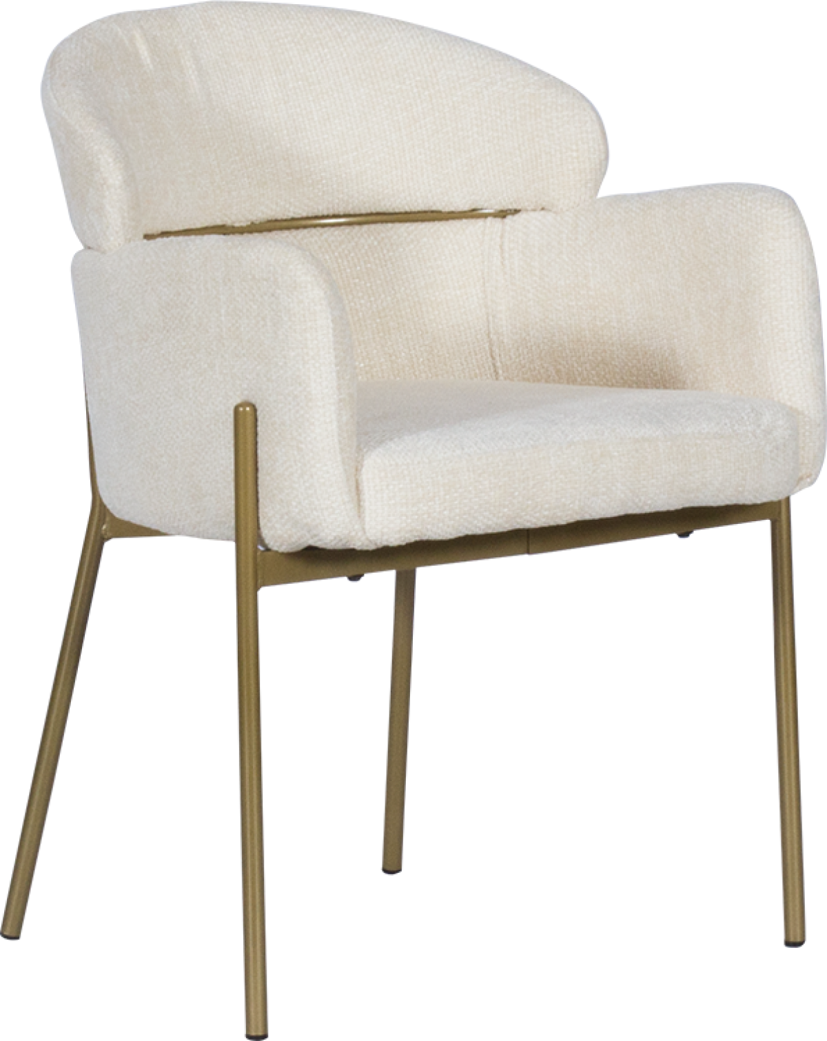 Трапезен стол CROTONE 1 - кремна ниска цена с бърза доставка - BestPC.BG