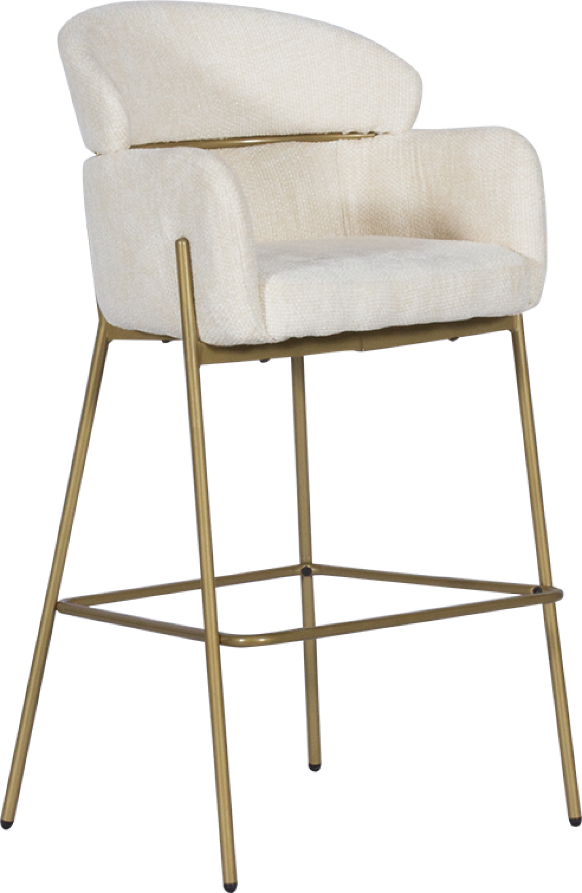 Бар стол CUNEO 1  - кремна ниска цена с бърза доставка - BestPC.BG