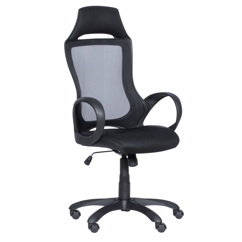 Президентски офис стол Carmen 7578 - черенна ниска цена с бърза доставка - BestPC.BG